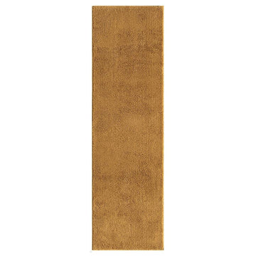 Washable Comfy Plain CMF00 Gold Runner-Desire Rugs-Rug Love - The Most Loved Rug Store